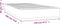vidaXL - Pocketveringmatras - 120x190x20 - cm - fluweel - roze
