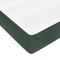 vidaXL - Pocketveringmatras - 120x200x20 - cm - fluweel - donkergroen