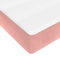 vidaXL - Pocketveringmatras - 120x200x20 - cm - fluweel - roze