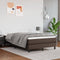 vidaXL - Pocketveringmatras - 120x200x20 - cm - kunstleer - bruin