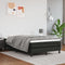 vidaXL - Pocketveringmatras - 120x200x20 - cm - kunstleer - zwart