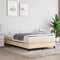 vidaXL - Pocketveringmatras - 120x200x20 - cm - stof - crèmekleurig
