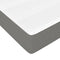 vidaXL - Pocketveringmatras - 120x200x20 - cm - stof - donkergrijs