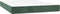 vidaXL - Pocketveringmatras - 120x210x20 - cm - fluweel - donkergroen