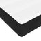 vidaXL - Pocketveringmatras - 120x220x20 - cm - fluweel - zwart