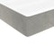 vidaXL - Pocketveringmatras - 140x190x20 - cm - fluweel - lichtgrijs