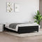 vidaXL - Pocketveringmatras - 140x190x20 - cm - stof - zwart