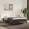 vidaXL - Pocketveringmatras - 140x200x20 - cm - fluweel - donkergrijs