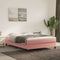 vidaXL - Pocketveringmatras - 140x200x20 - cm - fluweel - roze