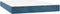 vidaXL - Pocketveringmatras - 140x210x20 - cm - fluweel - donkerblauw