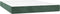 vidaXL - Pocketveringmatras - 140x210x20 - cm - fluweel - donkergroen
