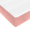 vidaXL - Pocketveringmatras - 140x210x20 - cm - fluweel - roze