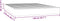 vidaXL - Pocketveringmatras - 140x210x20 - cm - fluweel - roze
