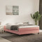 vidaXL - Pocketveringmatras - 140x220x20 - cm - fluweel - roze