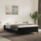 vidaXL - Pocketveringmatras - 140x220x20 - cm - fluweel - zwart