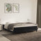 vidaXL - Pocketveringmatras - 160x200x20 - cm - fluweel - zwart