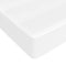 vidaXL - Pocketveringmatras - 160x200x20 - cm - kunstleer - wit
