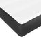 vidaXL - Pocketveringmatras - 160x200x20 - cm - kunstleer - zwart