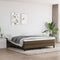 vidaXL - Pocketveringmatras - 160x200x20 - cm - stof - donkerbrui8