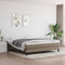 vidaXL - Pocketveringmatras - 160x200x20 - cm - stof - taupe