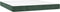 vidaXL - Pocketveringmatras - 160x220x20 - cm - fluweel - donkergroen