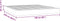 vidaXL - Pocketveringmatras - 160x220x20 - cm - fluweel - roze