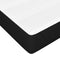 vidaXL - Pocketveringmatras - 180x200x20 - cm - stof - zwart
