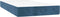 vidaXL - Pocketveringmatras - 80x200x20 - cm - fluweel - donkerblauw