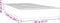 vidaXL - Pocketveringmatras - 80x210x20 - cm - fluweel - roze