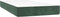vidaXL - Pocketveringmatras - 80x220x20 - cm - fluweel - donkergroen