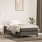 vidaXL - Pocketveringmatras - 90x190x20 - cm - fluweel - donkergrijs