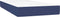 vidaXL - Pocketveringmatras - 90x190x20 - cm - stof - blauw