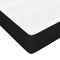 vidaXL - Pocketveringmatras - 90x190x20 - cm - stof - zwart