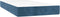 vidaXL - Pocketveringmatras - 90x200x20 - cm - fluweel - donkerblauw