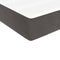 vidaXL - Pocketveringmatras - 90x200x20 - cm - fluweel - donkergrijs