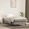 vidaXL - Pocketveringmatras - 90x200x20 - cm - fluweel - lichtgrijs