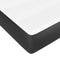 vidaXL - Pocketveringmatras - 90x200x20 - cm - kunstleer - zwart