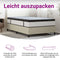 vidaXL - Pocketveringmatras - middelhard - 100x200 - cm