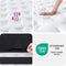 vidaXL - Pocketveringmatras - middelhard - 100x200 - cm