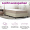 vidaXL - Pocketveringmatras - middelhard - 100x200 - cm