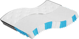 vidaXL - Pocketveringmatras - middelhard - 140x190 - cm