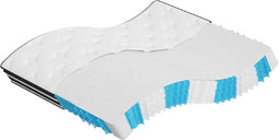 vidaXL - Pocketveringmatras - middelhard - 160x200 - cm