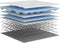 vidaXL - Pocketveringmatras - middelhard - 160x200 - cm