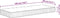 vidaXL - Pocketveringmatras - middelhard - 90x190 - cm - superkingsize