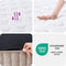 vidaXL - Pocketveringmatras - middelhard - 90x200 - cm