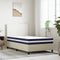 vidaXL - Pocketveringmatras - middelhard-hard - 100x200 - cm