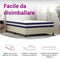 vidaXL - Pocketveringmatras - middelhard-hard - 120x200 - cm