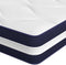 vidaXL - Pocketveringmatras - middelhard-hard - 120x200 - cm