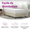 vidaXL - Pocketveringmatras - middelhard-hard - 70x200 - cm