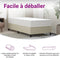 vidaXL - Pocketveringmatras - middelhard-hard - 80x200 - cm